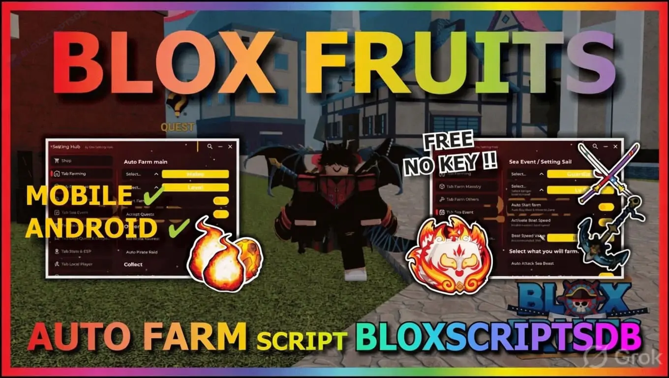 Setting Hub Blox Fruits Script [No Key]