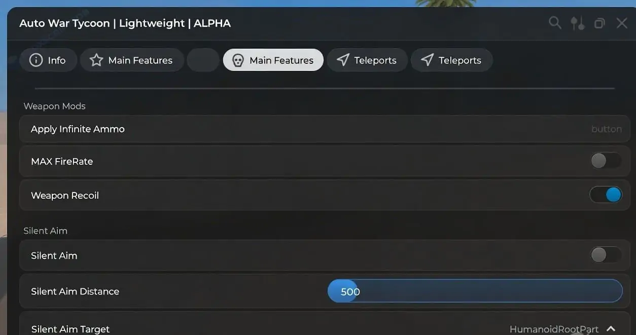 Lightweight Alpha War Tycoon Script