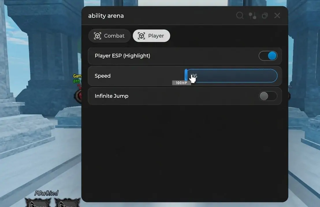 Ability Arena Script - Punch Aura, ESP, Speed, Fly (NO KEY)