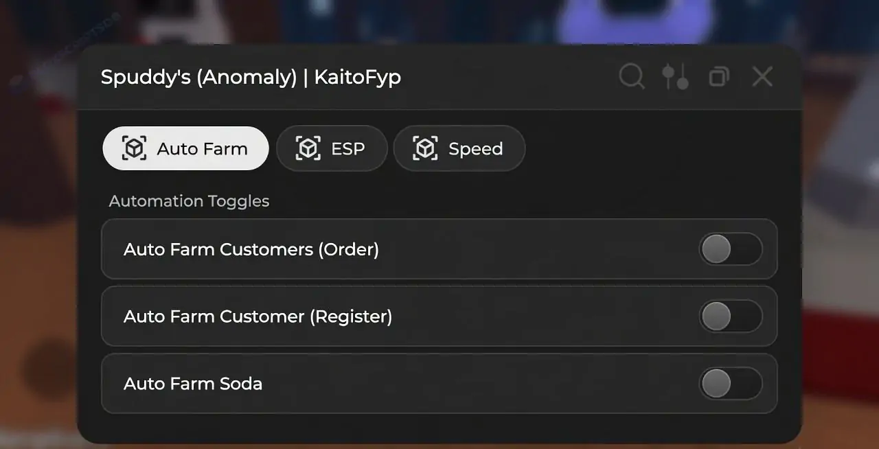 Kaito hub - Spuddy’s Anomaly script (NO KEY)
