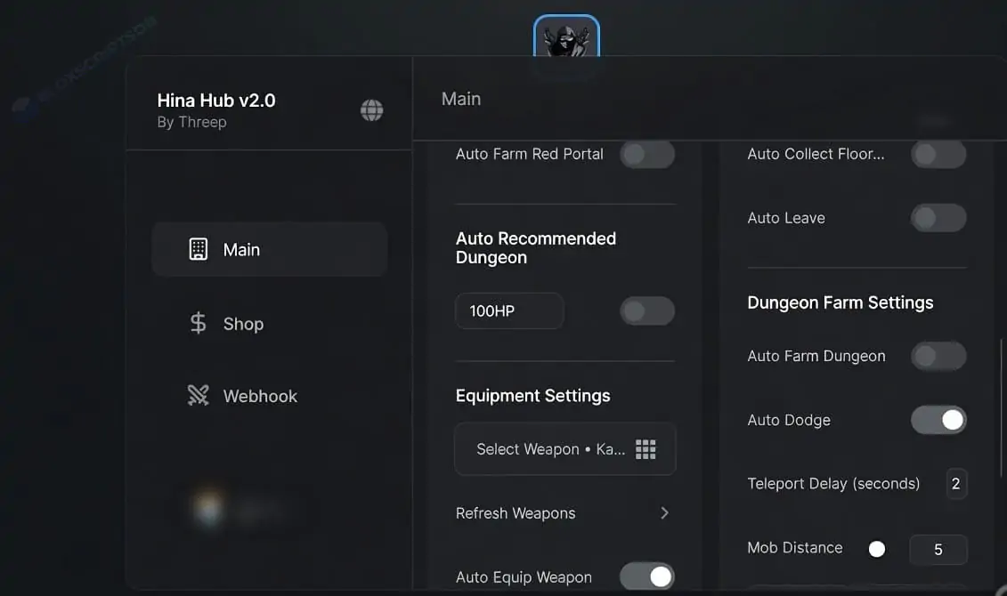 Hina Hub GUI Solo Hunters Script