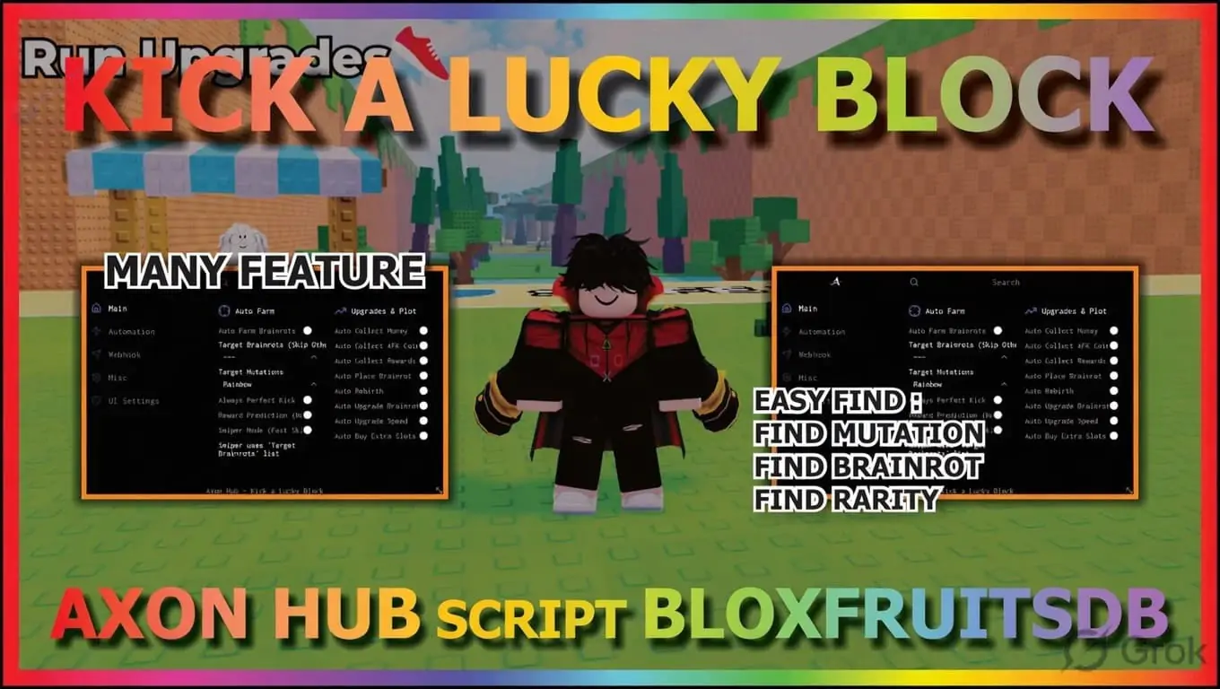 Axon Hub | Kick a Lucky Block Script