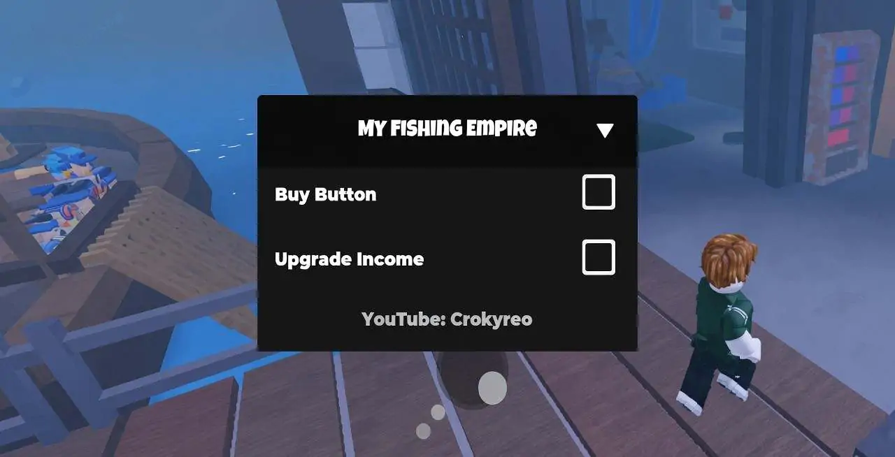 My Fishing Empire Script | Crokyreo Hub (Keyless) | Buy Button