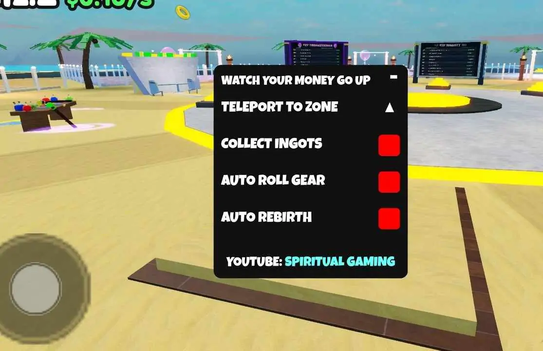 Watch Your Money Go Up Script | Spiritual Gaming | Collect Ingots