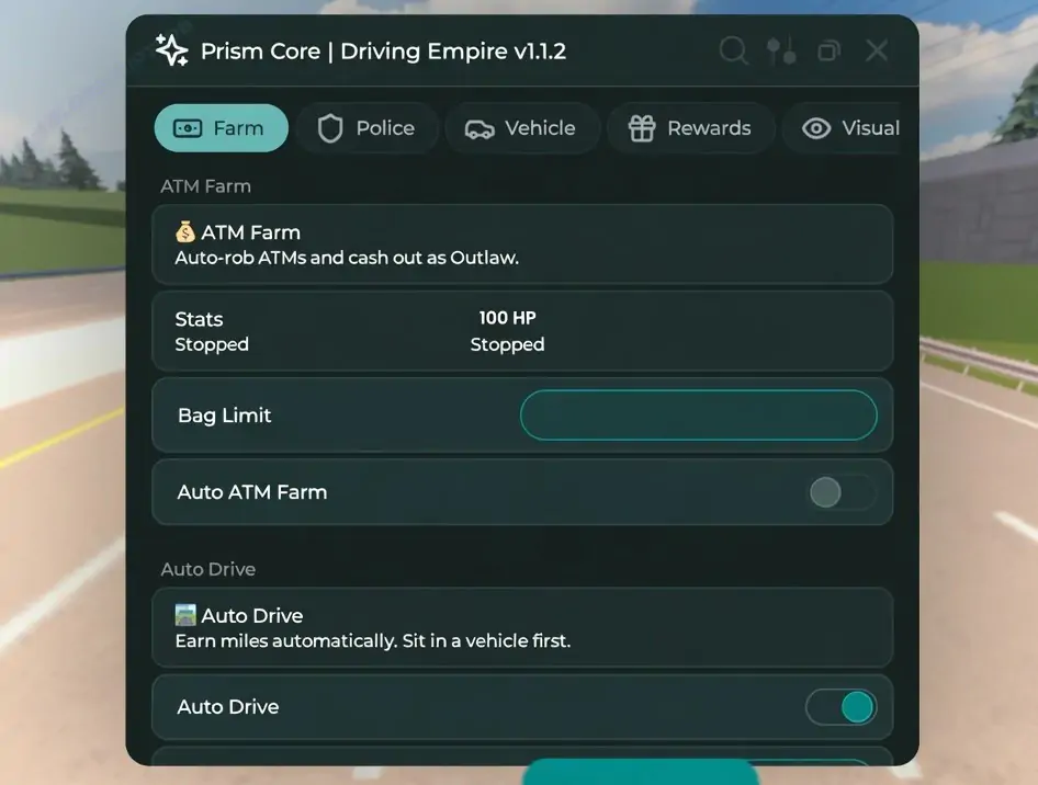 Aden Hub Driving Empire Script
