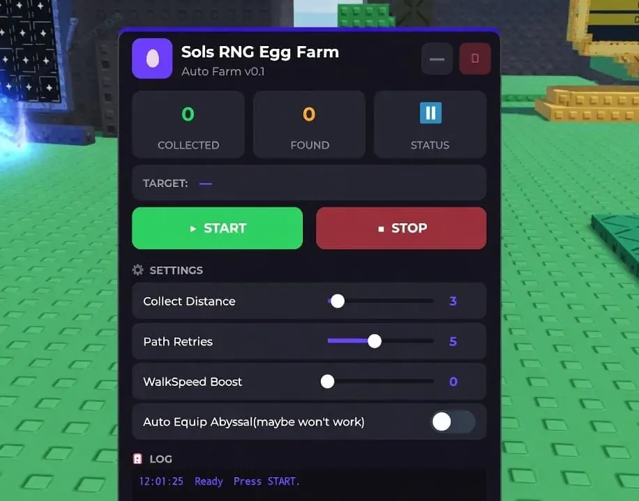 Egg Farm Sols RNG Script