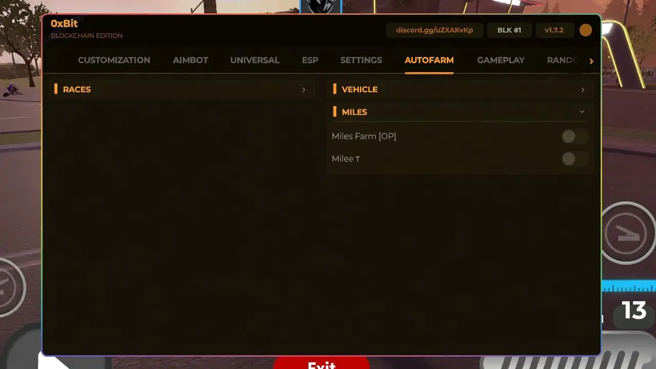 0xBit Hub Driving Empire Script