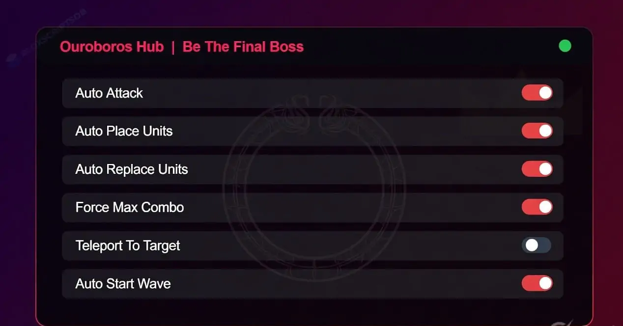 Ouroboros Hub Be The Final Boss (NO KEY)
