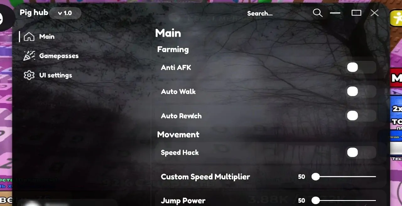 Pig Hub +1 Speed Keyboard Escape Script