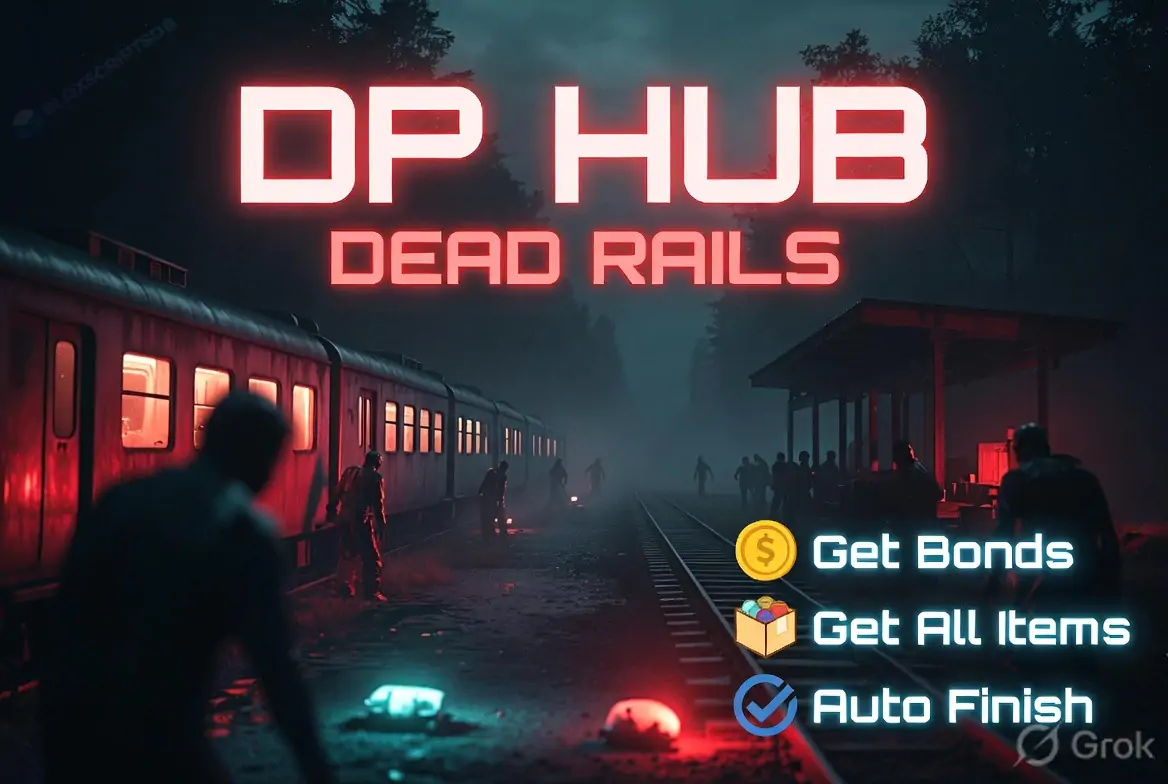 DP Hub Dead Rails Script [Get Bonds, Get All Items, Auto Finish, ESP]
