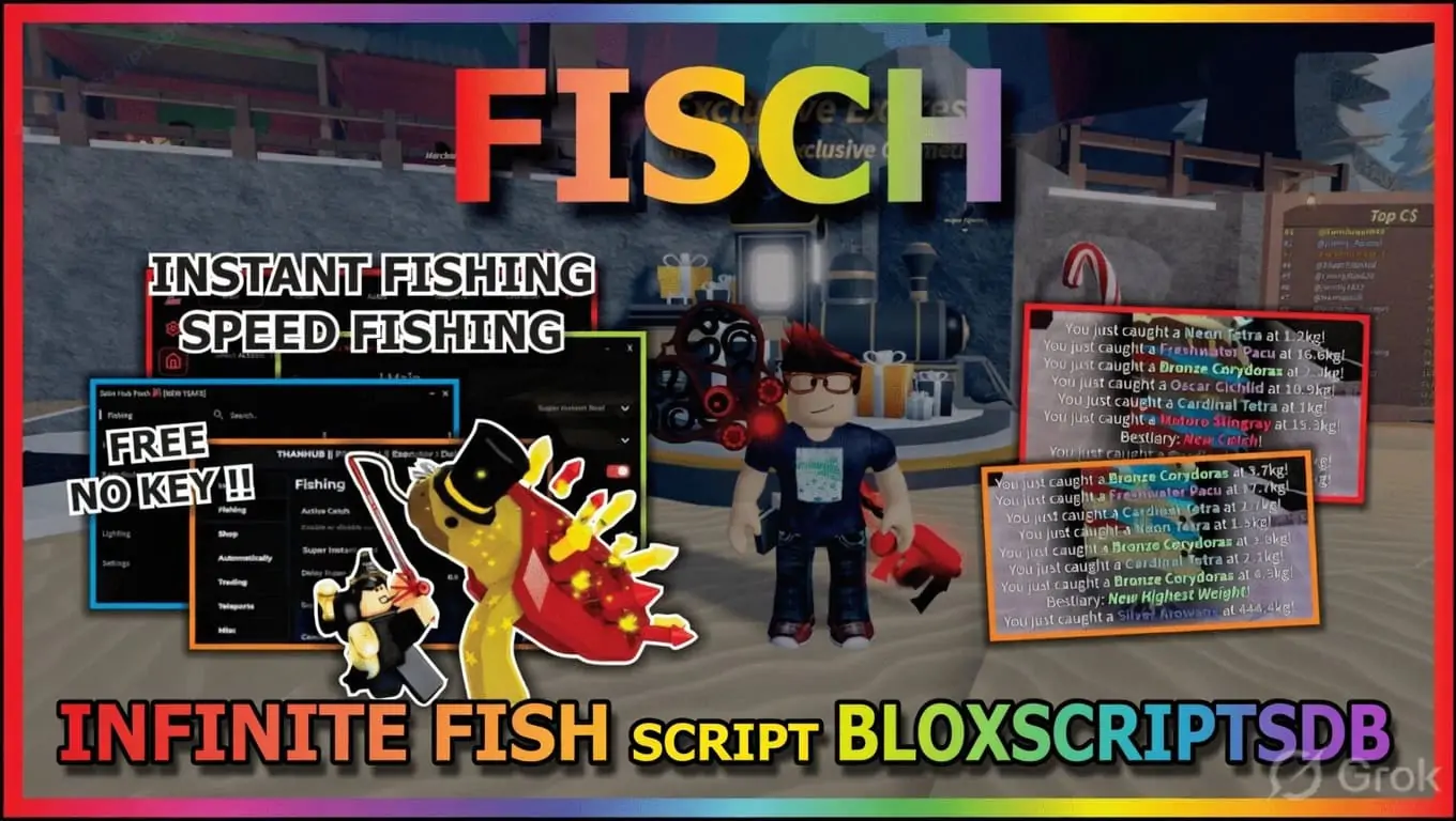 Speed Hub Fisch Script [No Key]