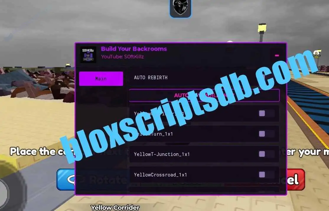 Build Your Backrooms Script | S0ftKillz | Auto Rebirth, Auto Buy Buildings