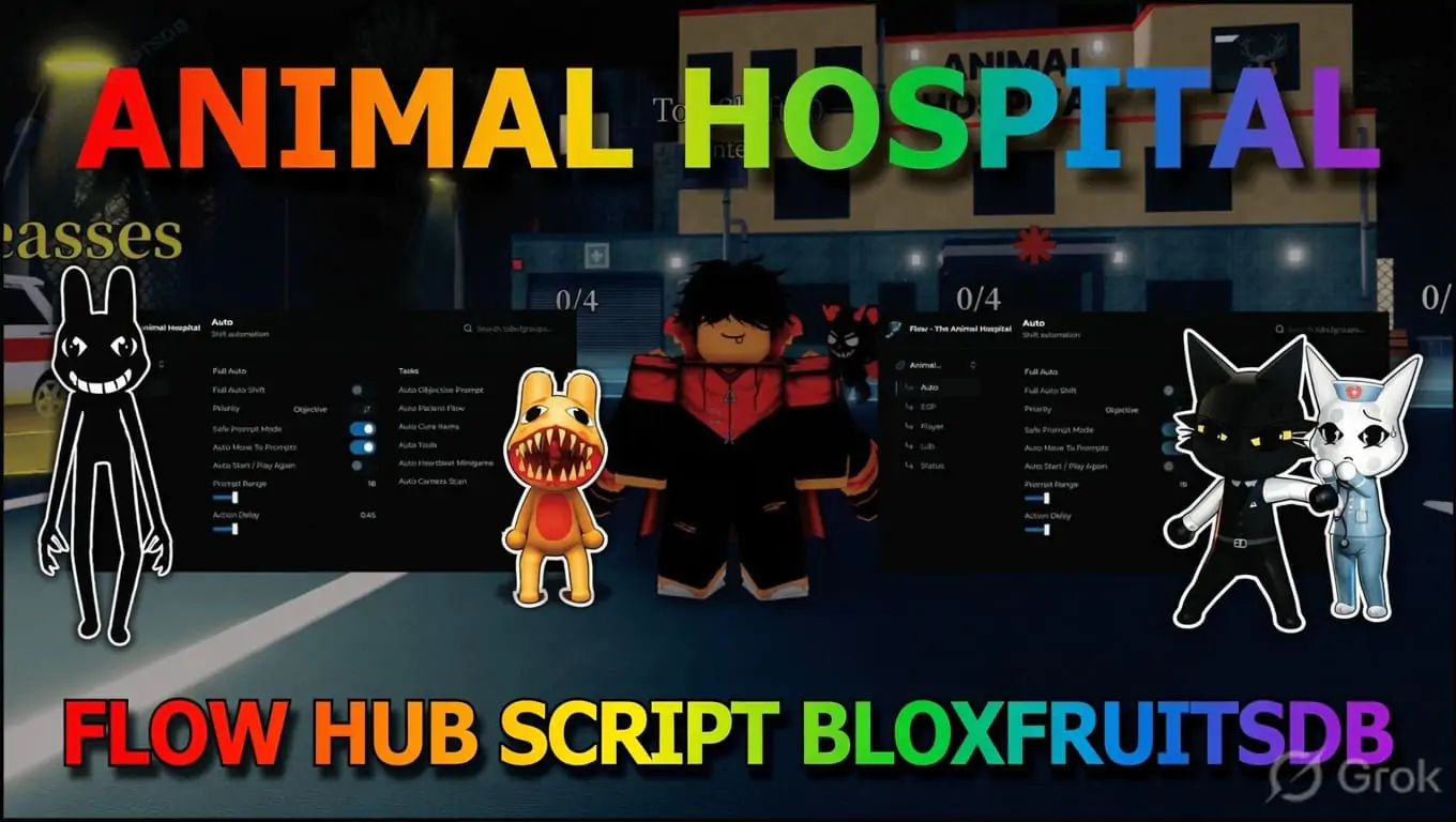 Flow Hub Animal Hospital Script
