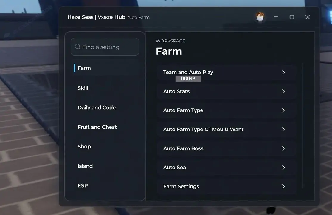 Vxeze Hub | Haze Seas Script GUI | FRUIT RAIN, KILL AURA, GODMODE, AUTOFARM