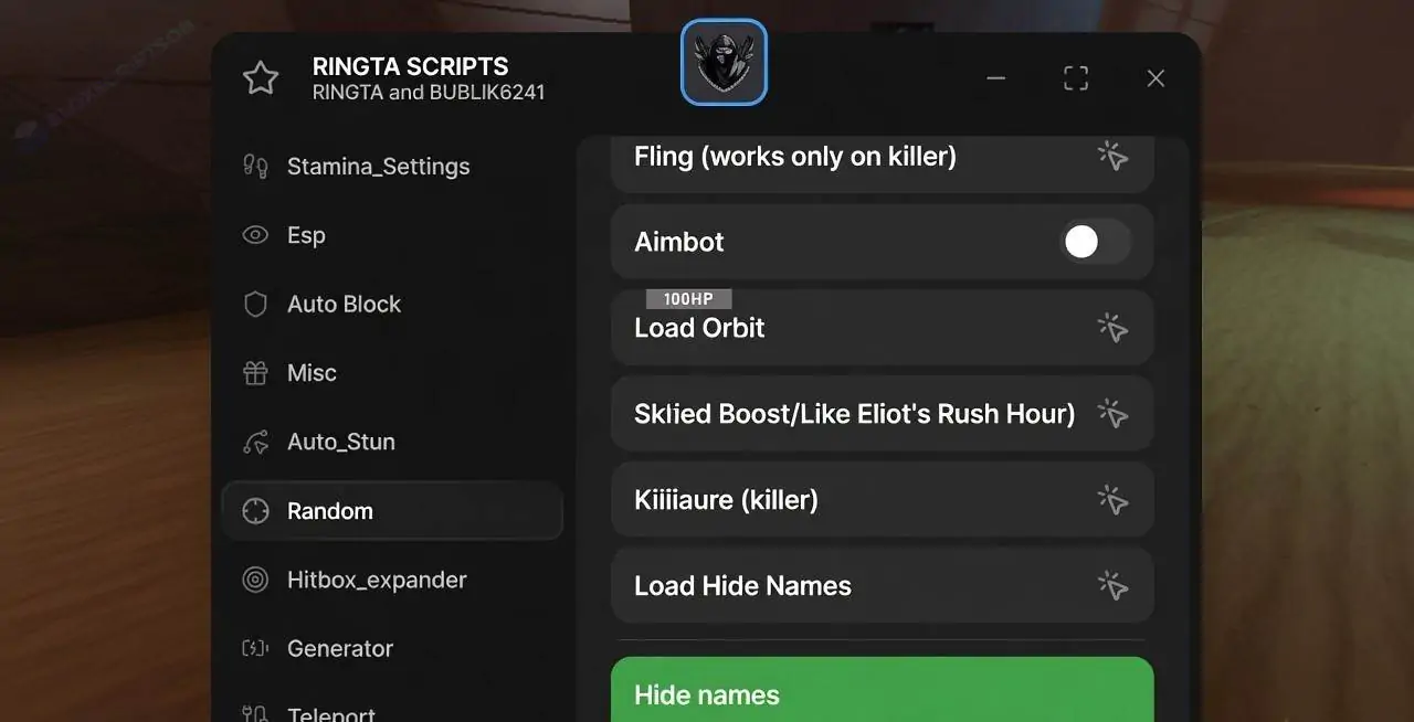 RINGTA HUB – Forsaken Script (No Key)
