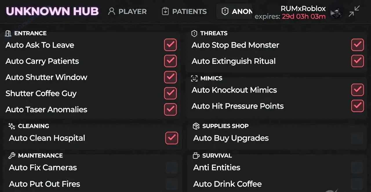 Unknown Hub Animal Hospital Script
