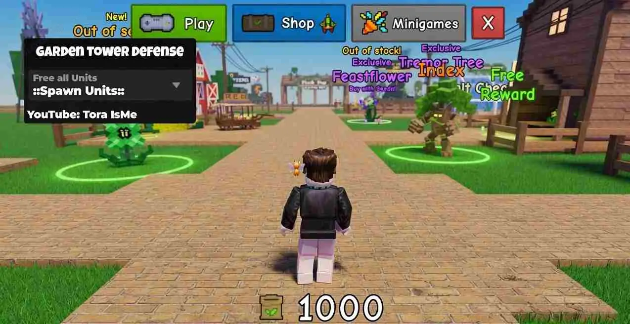 Tora IsMe Garden Tower Defense Script [No key]
