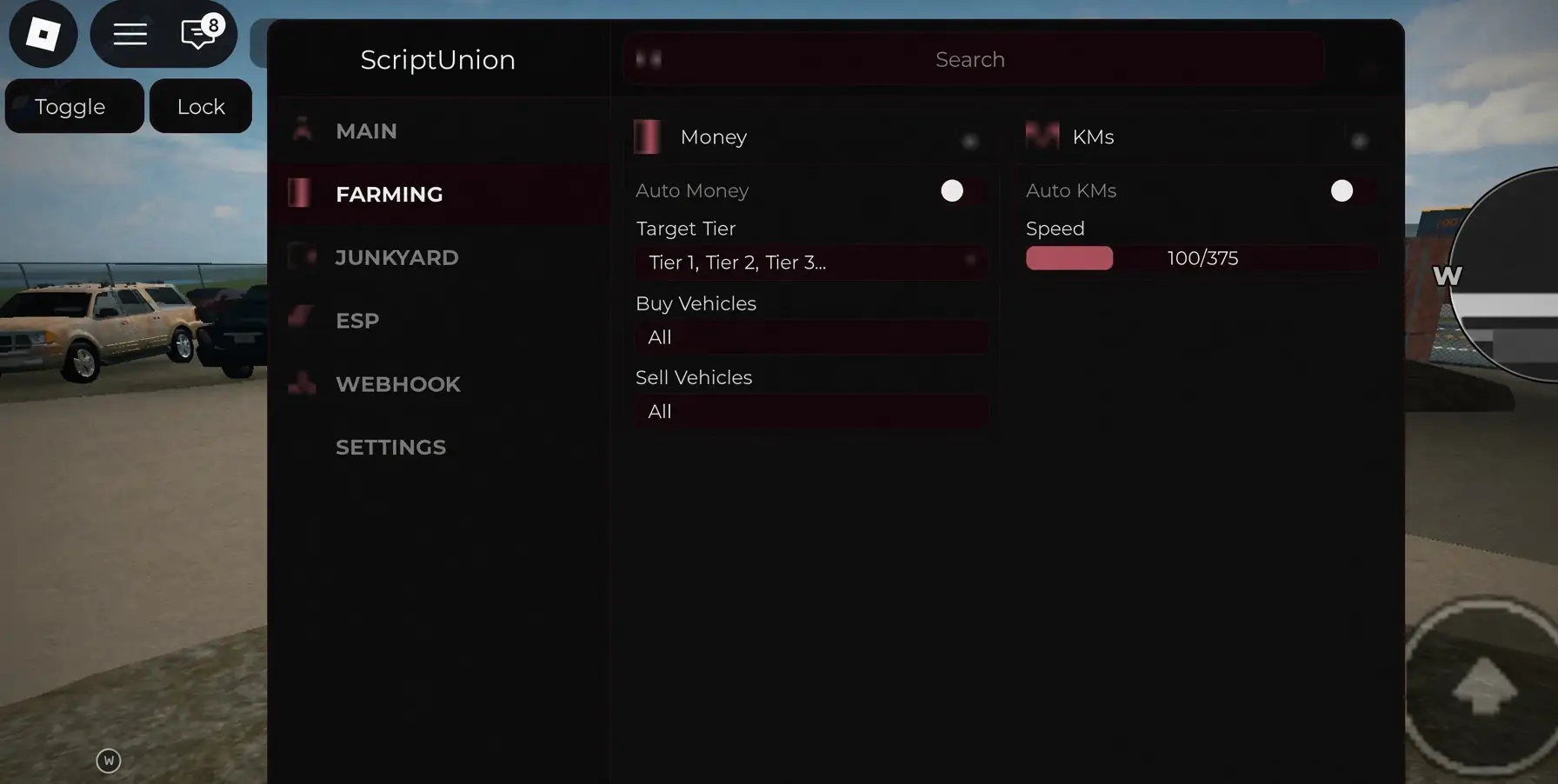 Junk Mechanics Script | Union Hub [No Key] | Auto KMs