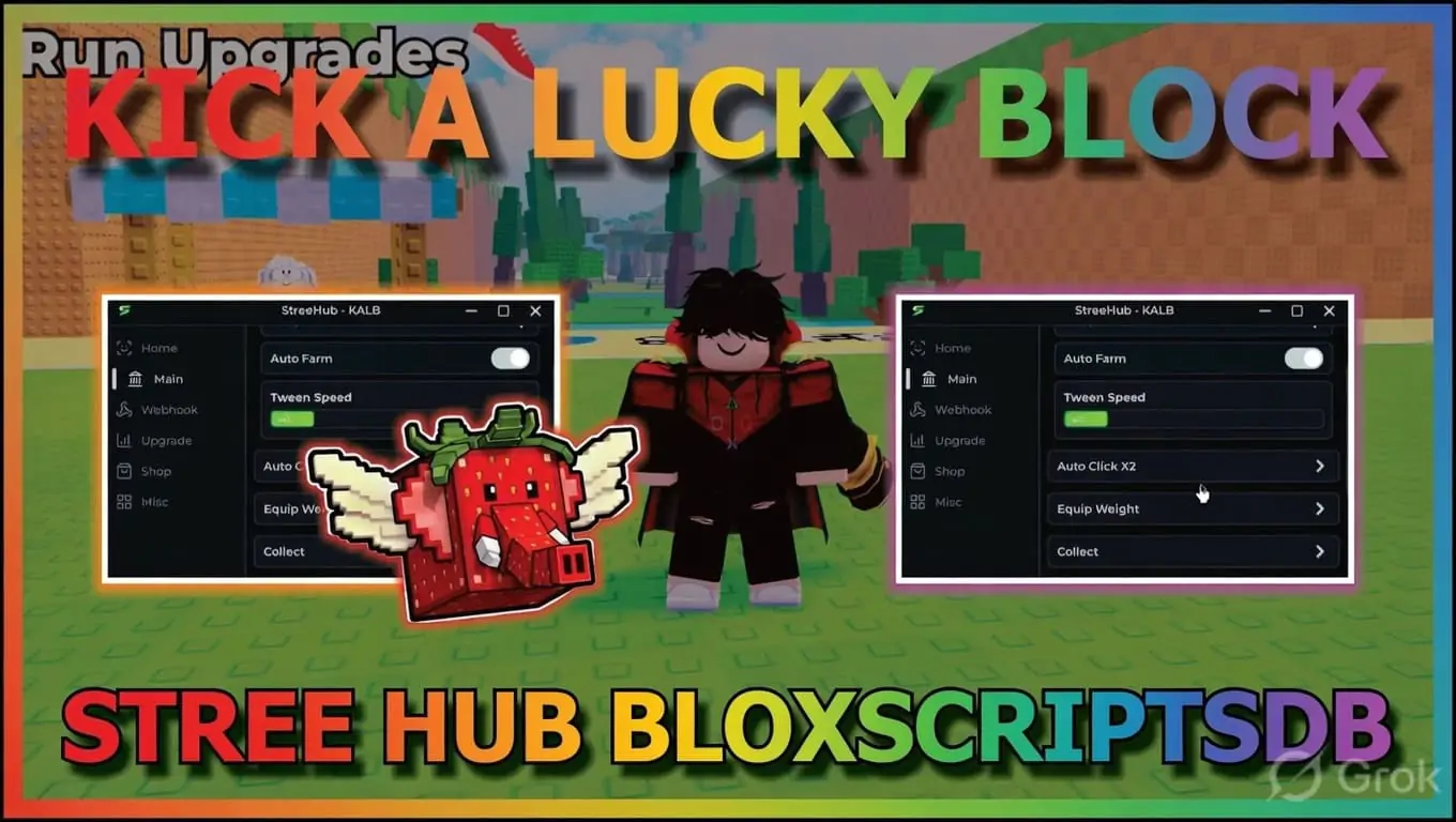 Stree Hub | Kick a Lucky Block Script