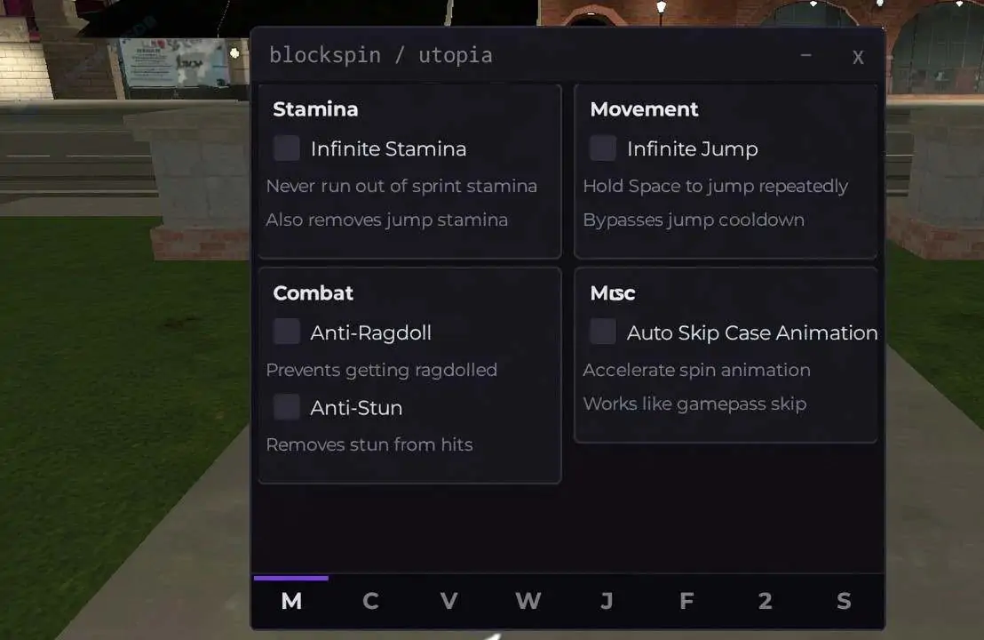 BlockSpin Script | Utopia Hub | Infinite Stamina, Aimbot