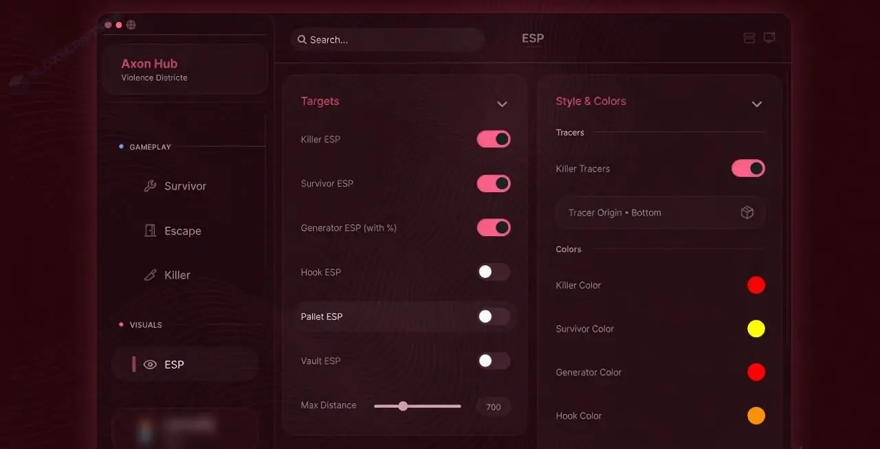 Axon Hub - Violence District Script