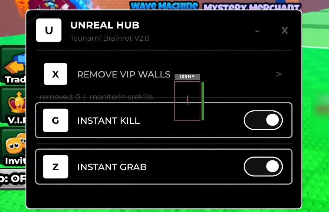 Unreal Hub Escape Tsunami For Brainrots Script