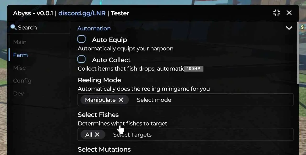 Lunor Hub Abyss Script