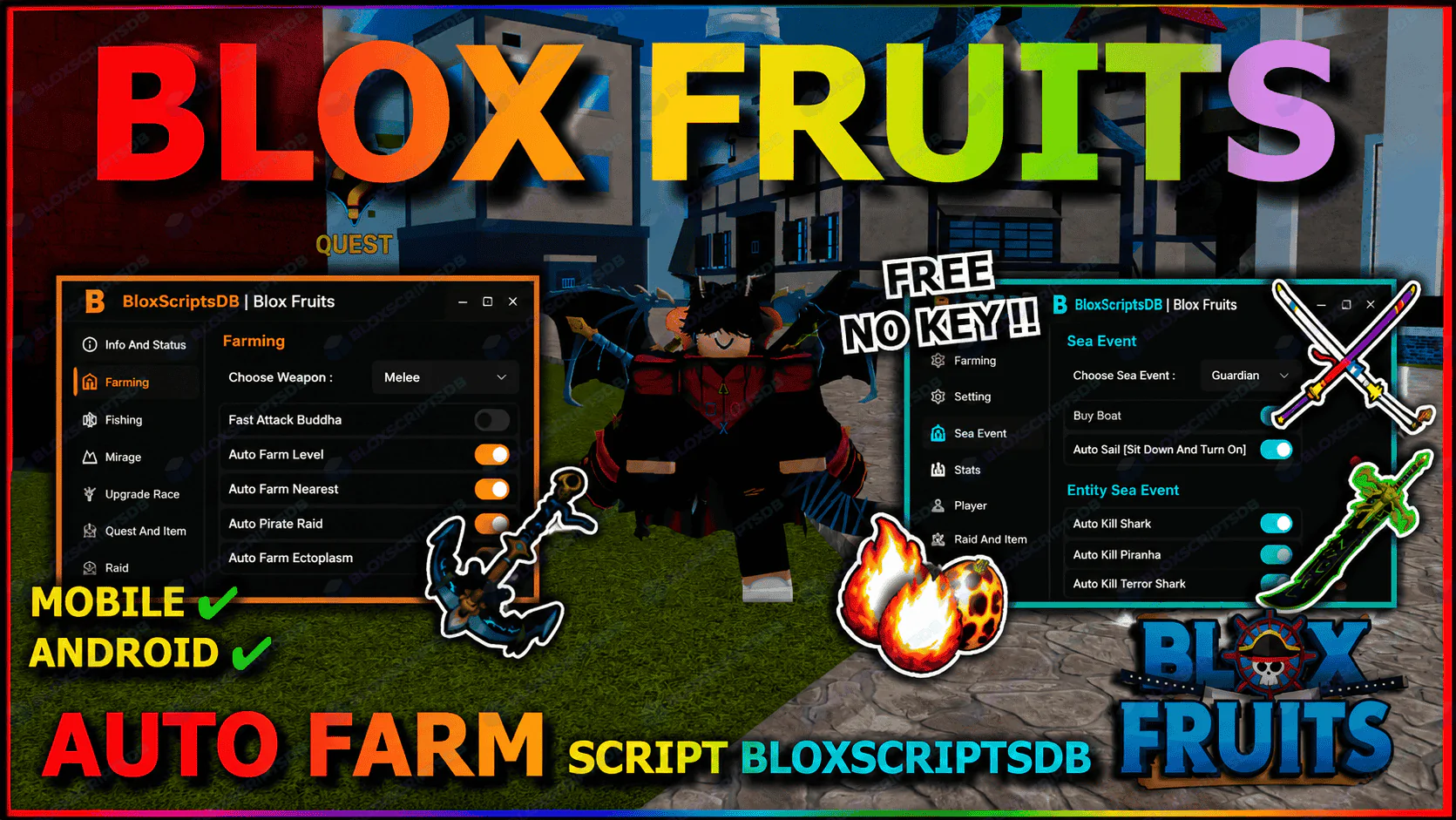 Ndraawz Hub Blox Fruits Script [No Key]