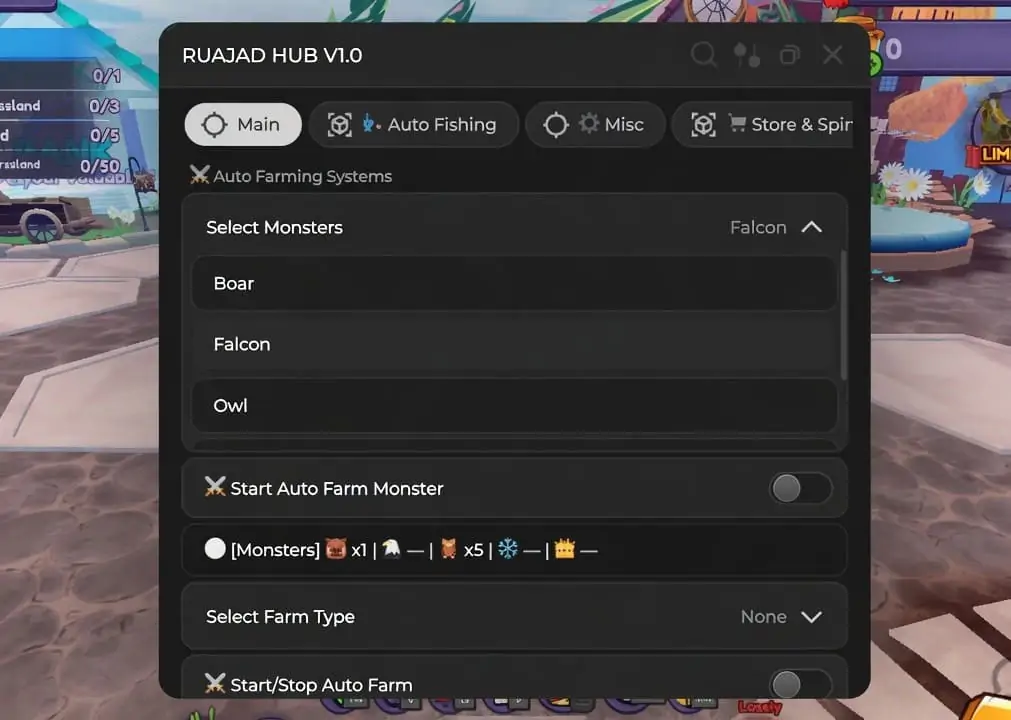 RUAJAD Hub Dragon Adventures Script