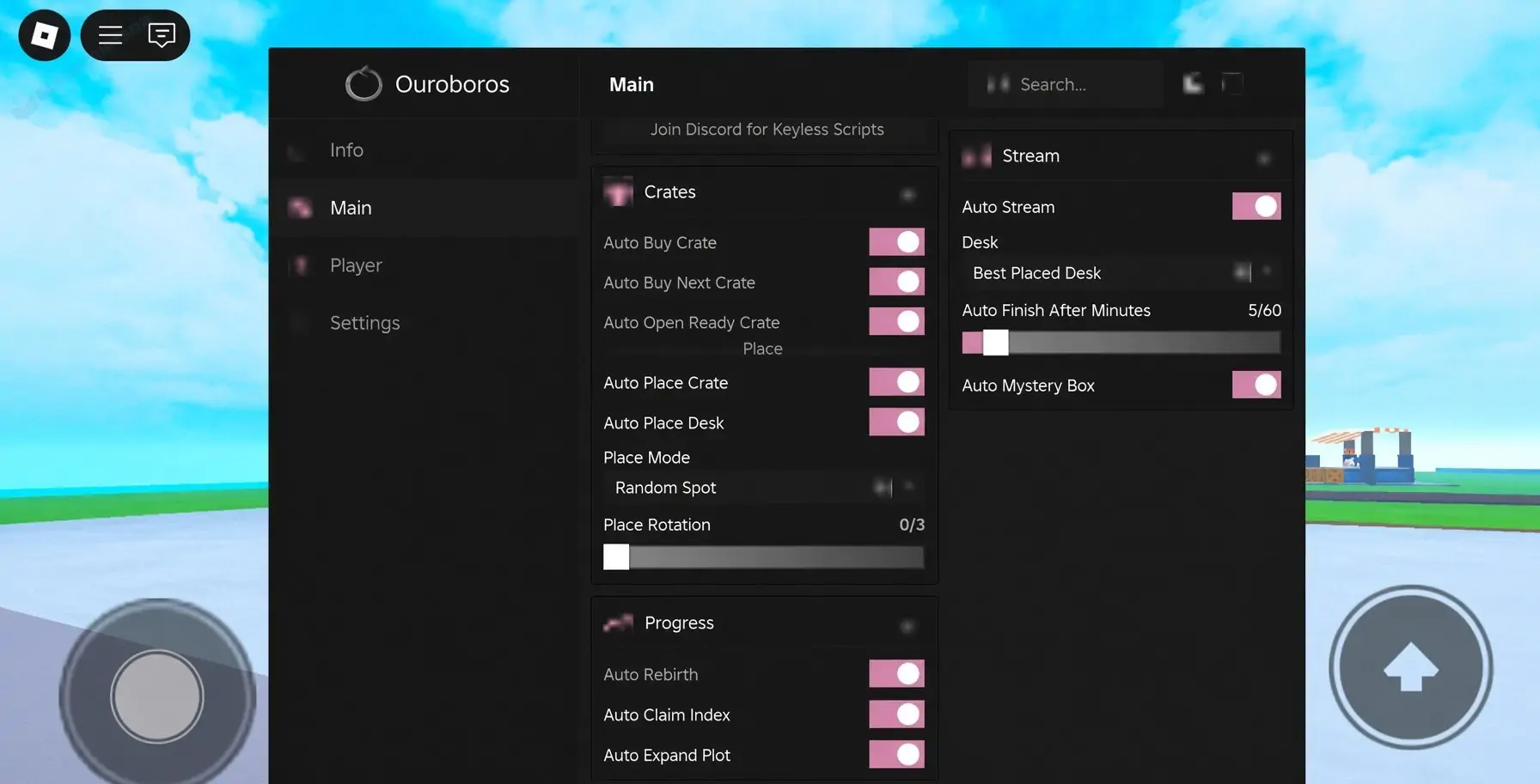 Stream A Cheese Pull Script | Ouroboros Hub [No Key] | Auto Stream
