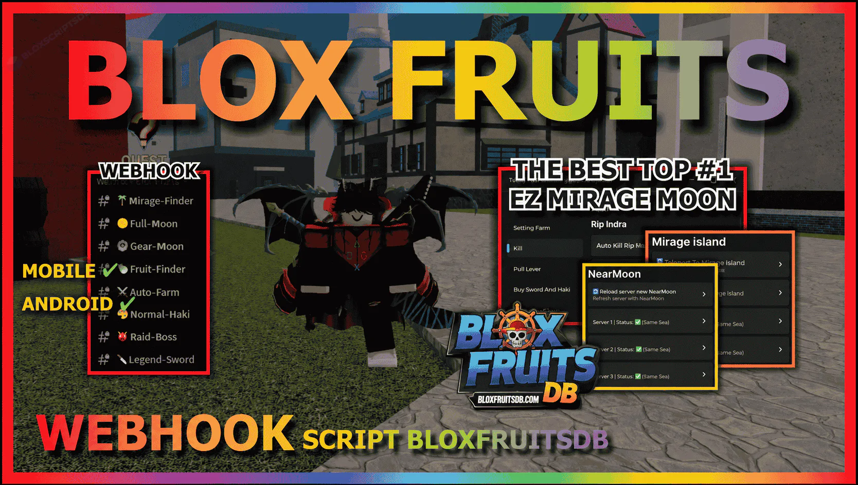 Teddy Hub Blox Fruits Script No Key (Webhook)