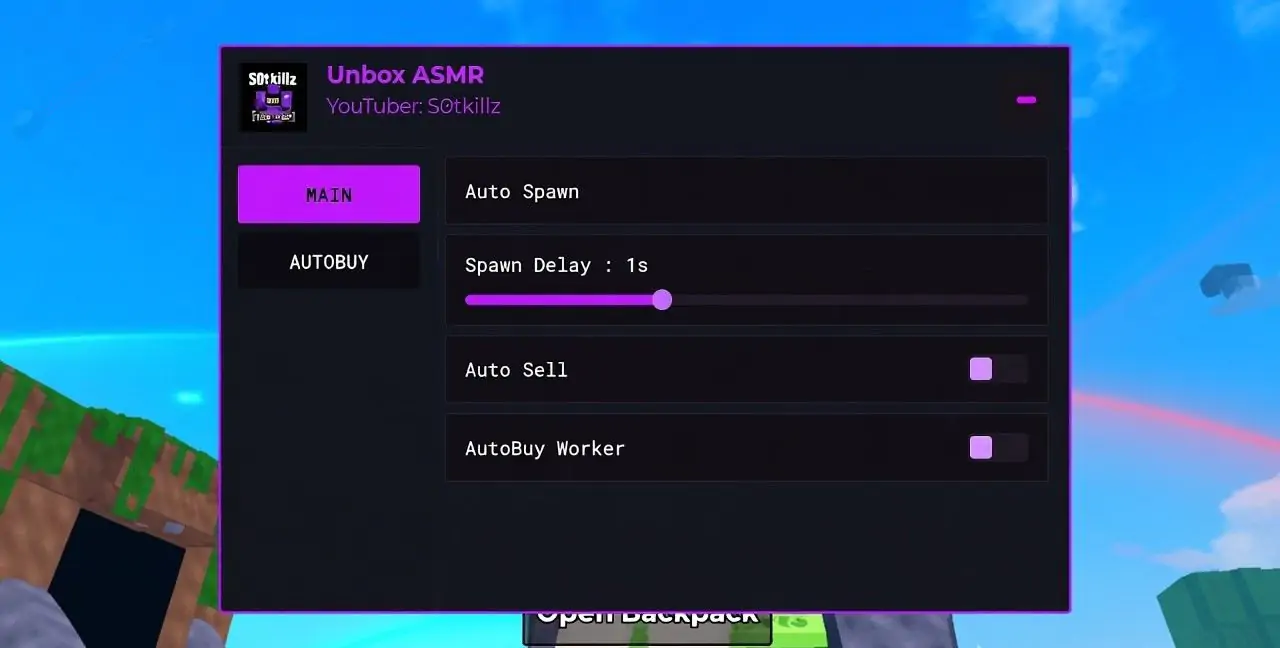 S0ftKillz — Unbox ASMR Script (NO KEY)