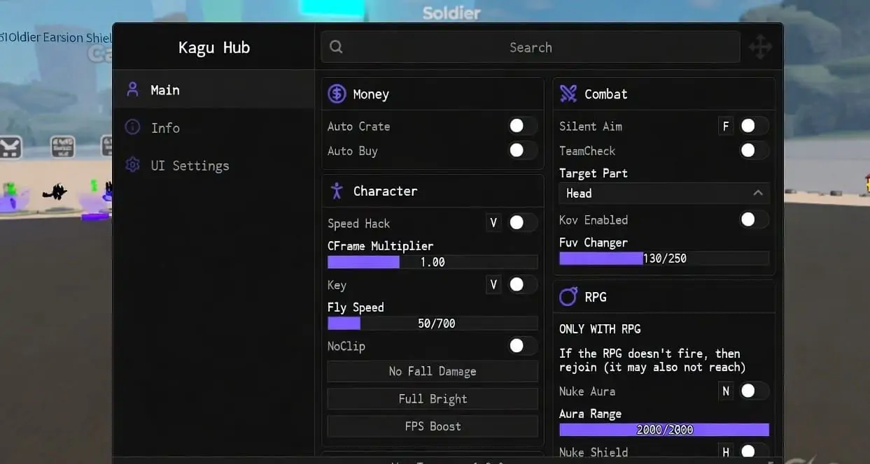 Kagu Hub War Tycoon Script