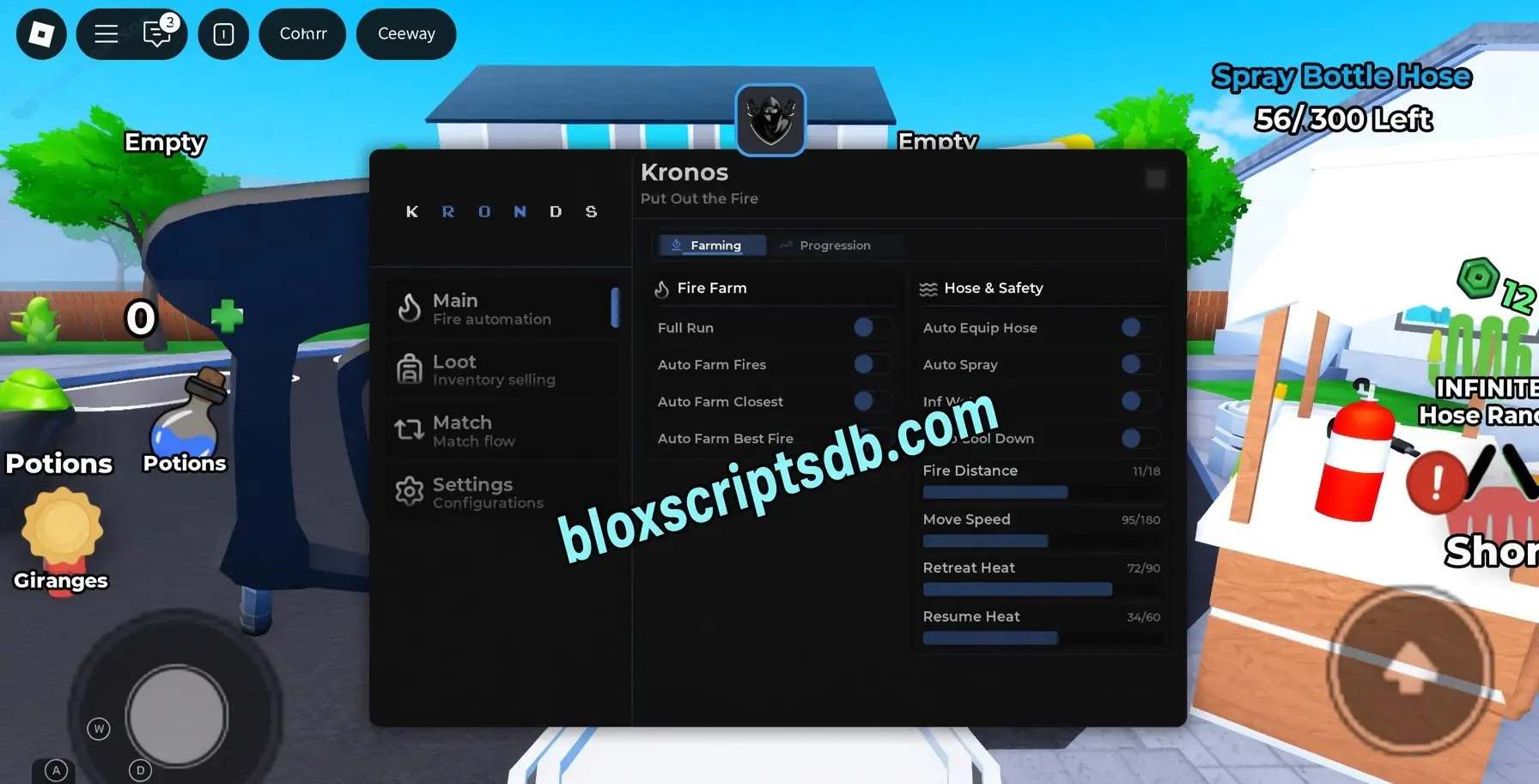 Put Out the Fire Script | Kronos Hub | Auto Farm Fires